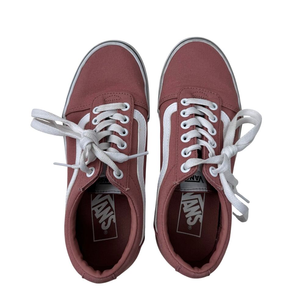 Vans Old Skool Womens Ward Night Rose Low Top Canvas Sneakers Size 7